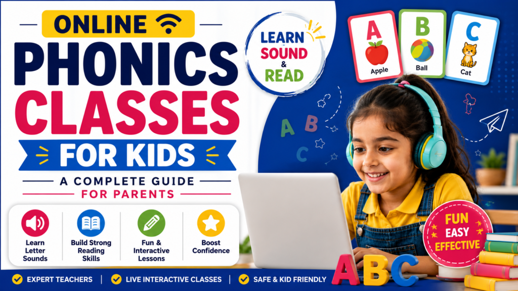 Online Phonics Classes for Kids: A Complete Guide for Parents