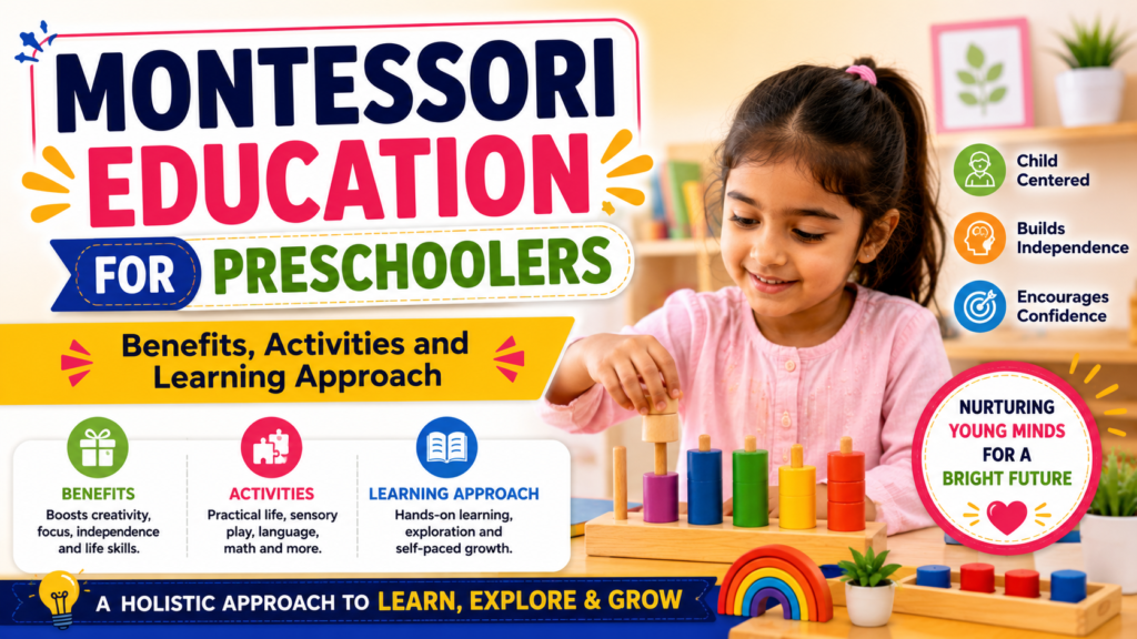 Montessori Education for Preschoolers: Benefits, Activities and Learning Approach