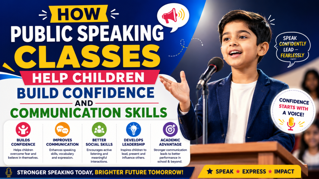 How Public Speaking Classes Help Children Build Confidence and Communication Skills