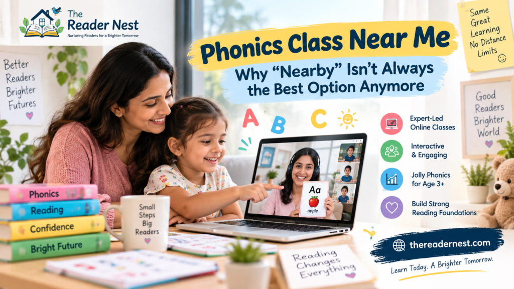 Phonics Class Near Me: Why “Nearby” Isn’t Always the Best Option Anymore