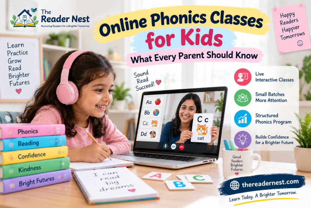 Online Phonics Classes for Kids: What Every Parent Should Know