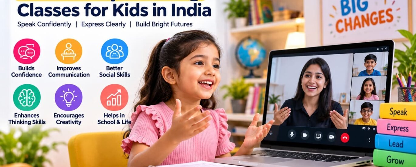 Public Speaking Classes for Kids Online in India: Parent’s Guide